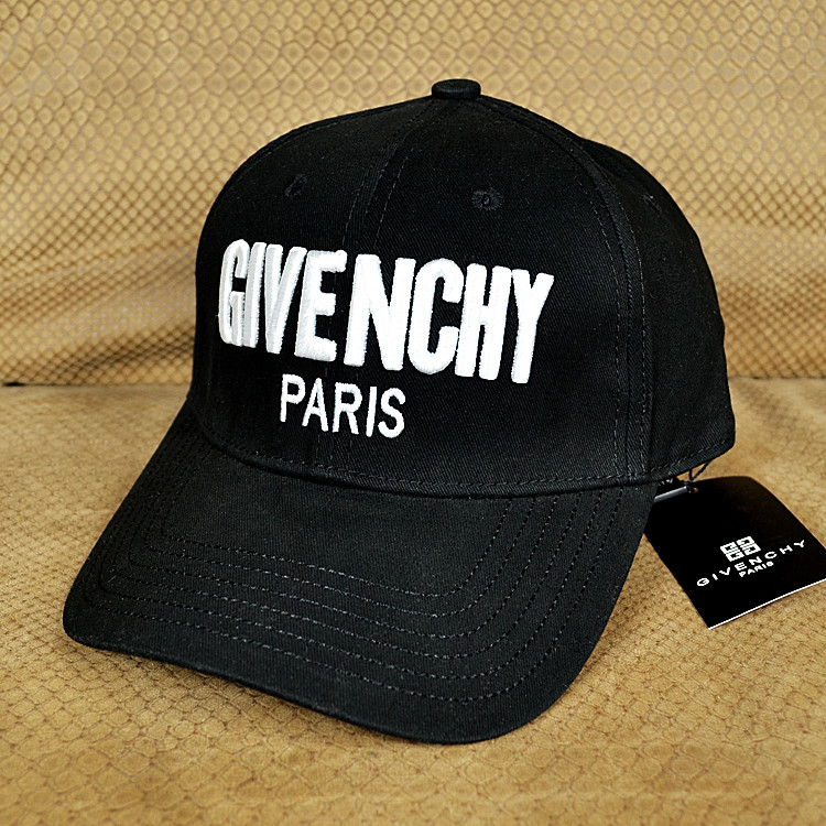Кепка Givenchy чорна Брендова бейсболка Живанші чорна Топ якість Туреччина