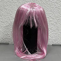 Перука пряме волосся, світло рожевий, Парик прямые волосы