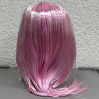Парик прямые волосы, свет розовый, Парикпрямые волосы, фото 2
