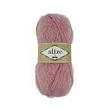 Alize 3 SEASON (Три Сезони) № 161 пудровий (Пряжа мохер, нитки для в'язання), фото 3