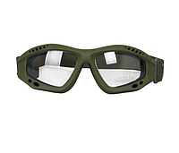 Тактические очки Mil-Tec COMMANDO Olive Clear