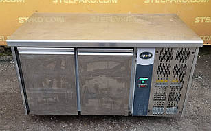 Холодильний стіл з нержавіючої сталі "Apach" 1.5 м. (Італія), Б/у