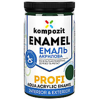 Эмаль акриловая PROFI (0,7 л). (Цвет: Зеленый глянцевый)