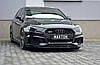 Сплітер Audi RS3 8V Sportback (17-20) тюнінг обвіс губа спідниця елерон (V1), фото 5