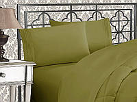 California King Sage-green Elegant Comfort® 1500 Thread Count Комплекты постельного белья из 4 предметов