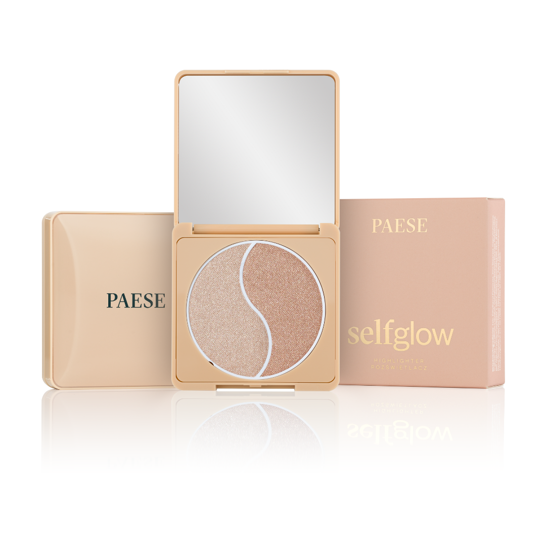 Контурна палетка 2в1: Хайлайтер і Бронзатор Pallet Highlighter Selfglow Paese 6,5g (ultra)