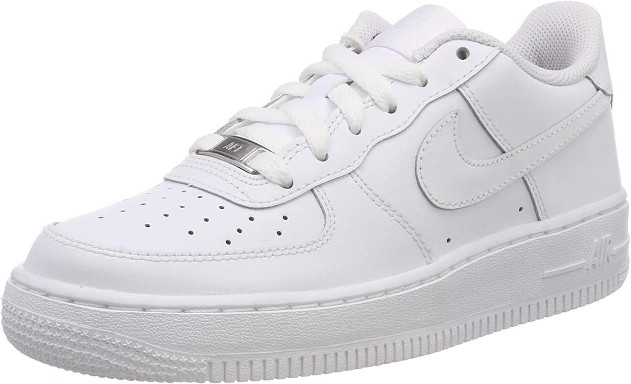 Little Kid (4-8 Years) 6 Little Kid White/White Чоловічі баскетбольні кросівки Nike Air Force 1 '07 An20