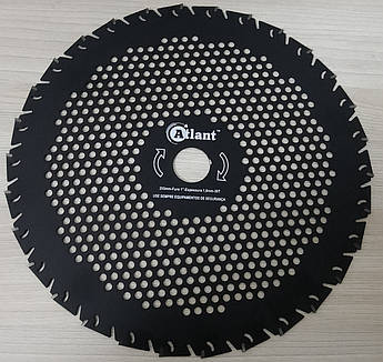 Ніж - диск з долотоподібними зубами 30Т Atlant  для мотокос  (255мм)