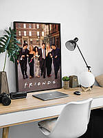 Постер сериала Friends / Друзья в рамке