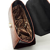 Сумка шкіряна Silver Taurus 7636 " Мішель " ручної роботи., фото 8