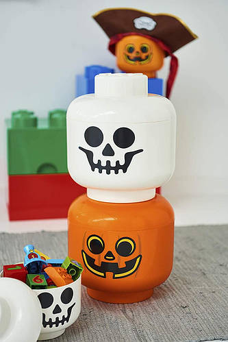 Lego skeleton hotsell storage head large