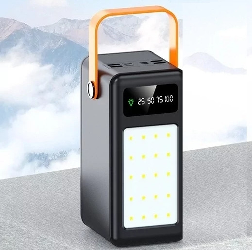 Портативний зарядний пристрій Power Bank Bilintong 80000mAh + Led лампа