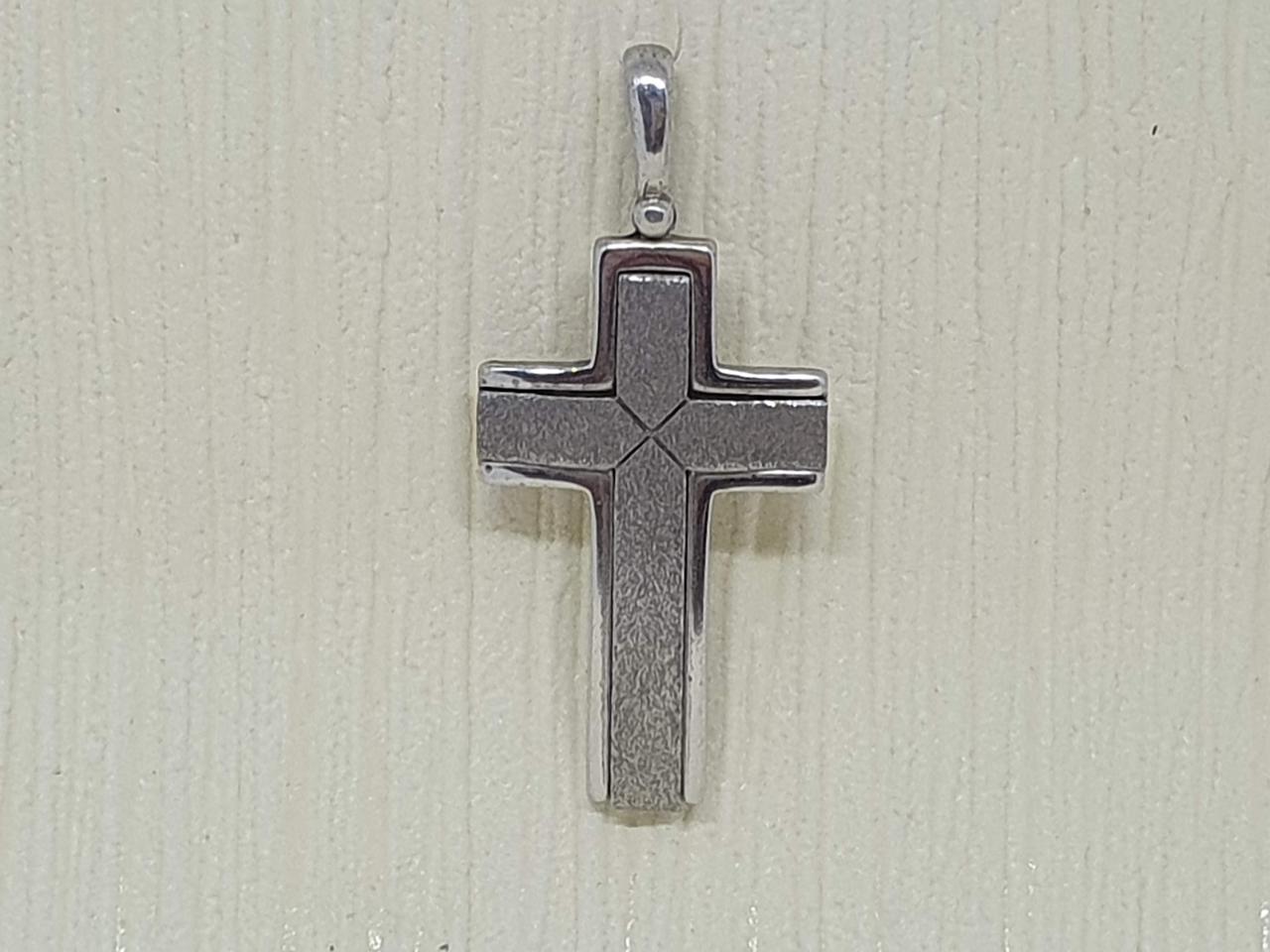 Срібний хрестик.   903SU72
