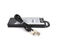 Кабель Hoco X4, Lightning-USB, 2.4A, Black, длина 1.2м, BOX