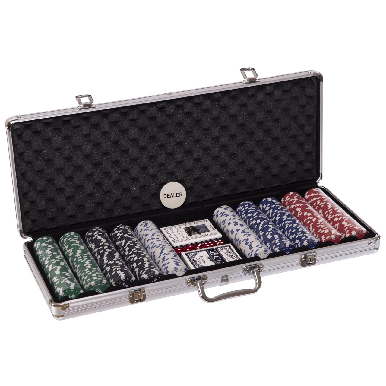 Набір для покера в алюмінієвому кейсі SP-Sport IG-2115 500 фішок