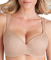 38C Nude Jacquard Playtex Women's Love My Curves Original Balconette Full Coverage Bra