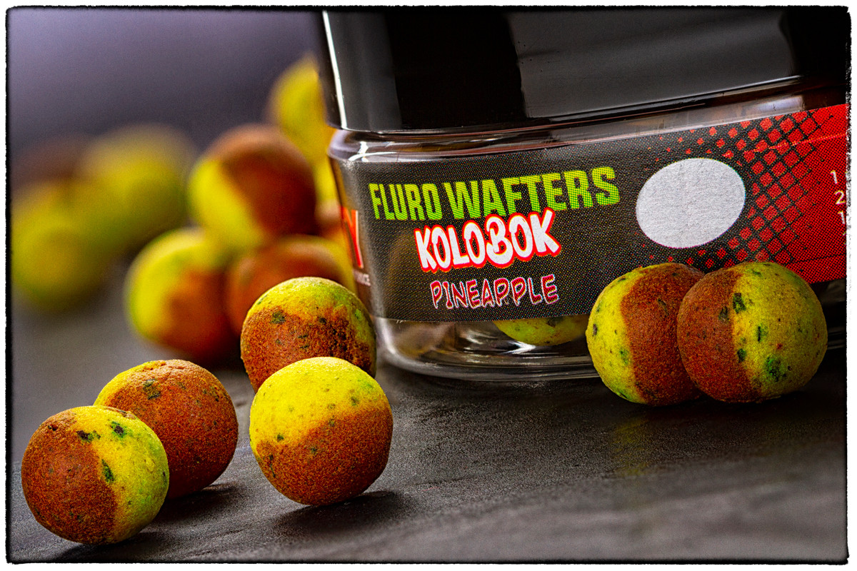 Вафтерс BOUNTY FLURO WAFTERS KOLOBOK PINEAPPLE 12 мм