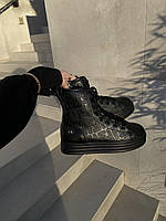 Жіноче взуття Fendi sneakers black. Кросси стильні жіночі Фенді., фото 4