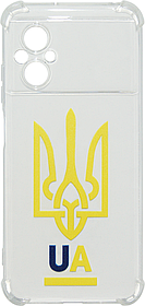 Силікон Xiaomi Redmi Note 11R 5G/POCO M5 clear Ukraine Case