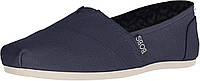 11 Nvy-navy Жіночі балетки Skechers Bobs Plush-Peace Love