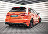 Дифузор Audi RS3 8V Sportback (17-20) тюнінг обважнення спідниця елерон (V3), фото 4