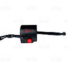 Правий перемикач керма Альфа у зборі з важелем, чорний, фото 2