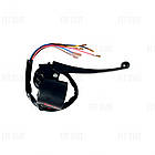 Правий перемикач керма Альфа у зборі з важелем, чорний, фото 3