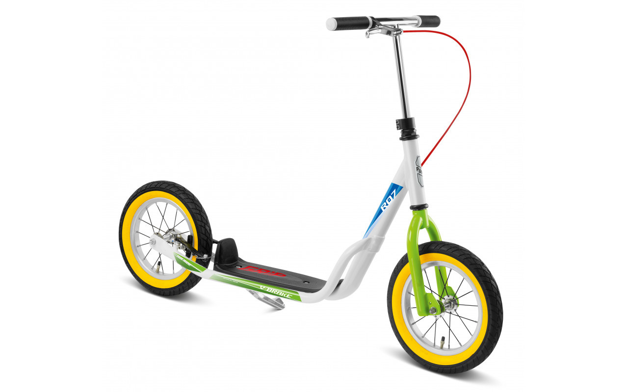 Самокат на надувних колесах Puky R 07 L air White-Green 5419, 4 роки+Самокат на надувних колесах Puky R 07 L a