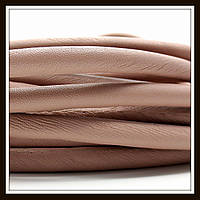 Шнур шкіряний діаметр 7 мм, колір капучино