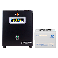 Комплект резервного питания для котла LP (LogicPower) ИБП + мультигелевая батарея (UPS W500 + АКБ MG 480W)