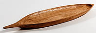 Дерев'яна дошка для подачі  Woodini Човник  580х150х25 мм дуб