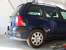 Фаркоп Peugeot 307 SW 2002-2008 (Пежо 307 універсал) без підрізу бампера, фото 4