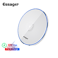 Беспроводное зарядное устройство ESSAGER Charge Wireless white(PS)