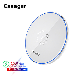 Бездротовий зарядний пристрій ESSAGER Charge Wireless white