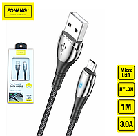 Зарядный кабель Zinc Intellectual FONENG Micro-USB(PS)