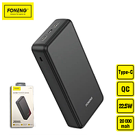 УМБ FONENG Power Bank 20000 mAh черный P54(PS)