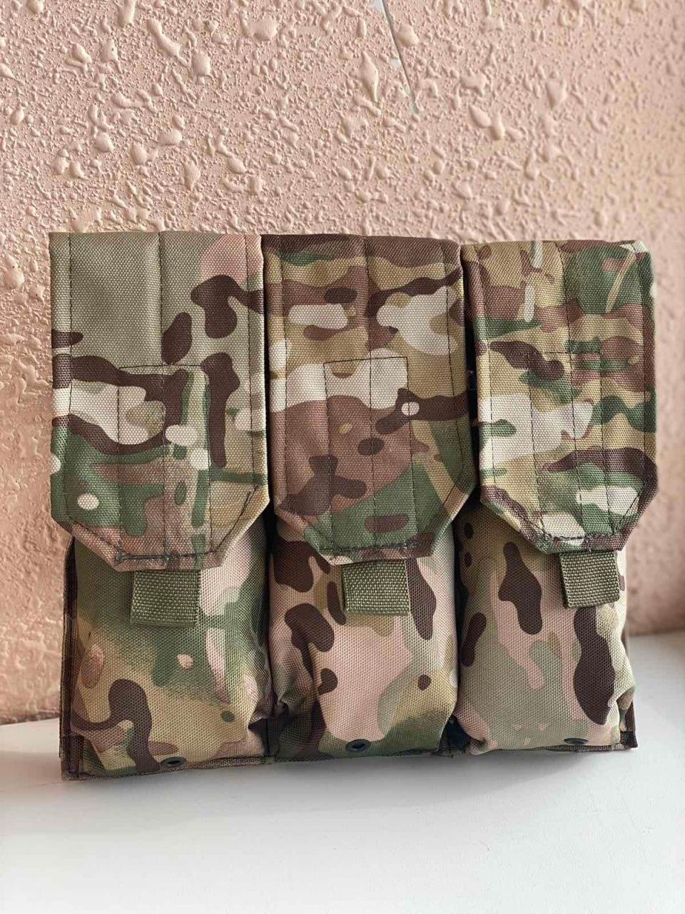 Підсумок потрійний для магазинів АК закритий з MOLLE (Мультикам)
