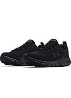 Кеды кроссовки cникерcы Men's UA Charged Assert 9 Running Shoes черные 9,5 (43) 27.5см