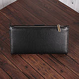 Гаманець жіночий шкіряний, чорний LC89036-1 De Esse, фото 4
