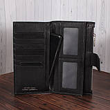 Гаманець жіночий шкіряний, чорний LC89036-1 De Esse, фото 5