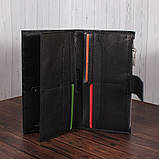 Гаманець жіночий шкіряний, чорний LC89036-1 De Esse, фото 7