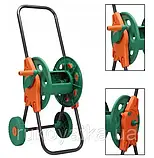 Візок з котушкою для шланга 5/8"/30 м; 1/2"/45 м FLO 89335, фото 2