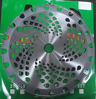 Ніж 255 40Т для мотокос чашка двусторонній