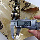 Ланцюг трансмісії 525HV 120L сальниковий  GOLD DID посилений, фото 3