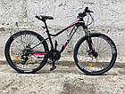 Легкий гірський велосипед для дівчаток Mary 24" рама 13" обладнання SHIMANO Toyrney дискові гальма, фото 3