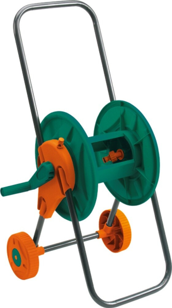 Візок на колесах з котушкою для шланга FLO 5/8"-45 м 1/2"-60 м, фото 1