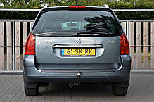 Фаркоп Peugeot 307 SW 2002-2008 (Пежо 307 універсал) без підрізу бампера, фото 5
