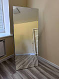 Величезне напольне дзеркало у повний зріст, на ніжці без рами 170x70 см, фото 4