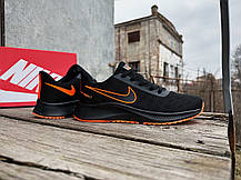 Чоловічі кросівки Nike Zoom Black чорні, фото 6