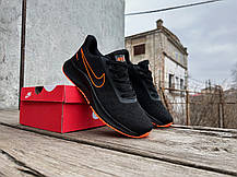 Чоловічі кросівки Nike Zoom Black чорні, фото 5